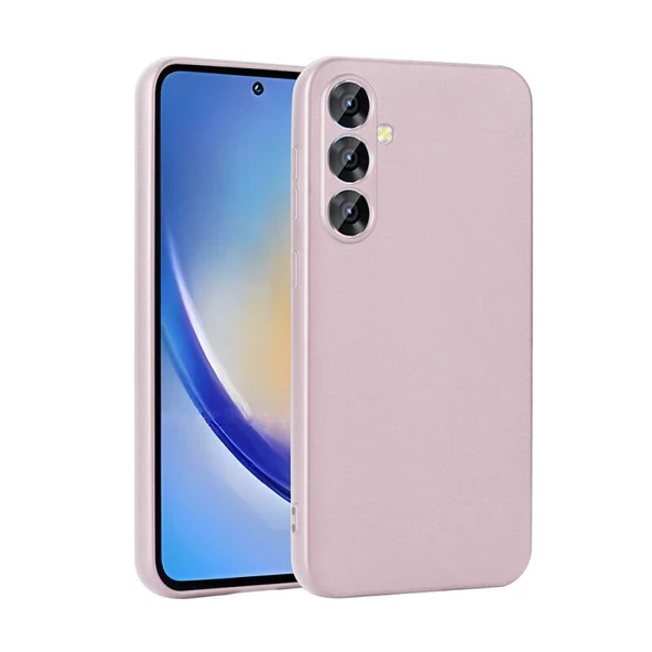 Moby Shop Samsung Galaxy A35 İle Uyumlu Kılıf Esnek Leger Silikon Kapak ürün görseli 1