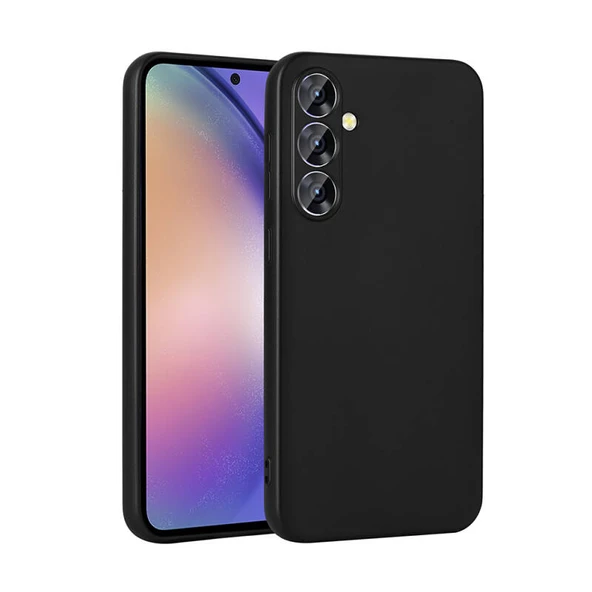 Moby Shop Samsung Galaxy A55 İle Uyumlu Kılıf Esnek Leger Silikon Kapak ürün görseli 1