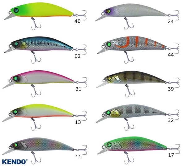 Kendo Zero Arise minnow 60s Suni Yem - Resim 2