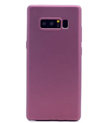 Moby Shop Samsung Galaxy Note 8 İle Uyumlu Kılıf Esnek Leger Silikon Kapak ürün görseli 1