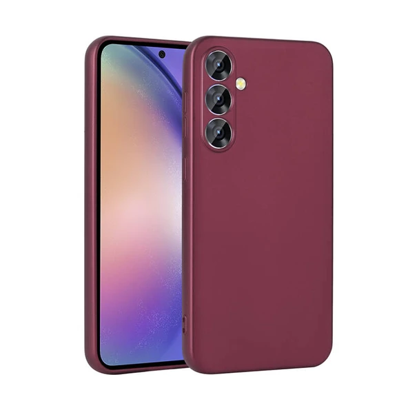 Moby Shop Samsung Galaxy A55 İle Uyumlu Kılıf Esnek Leger Silikon Kapak ürün görseli 1