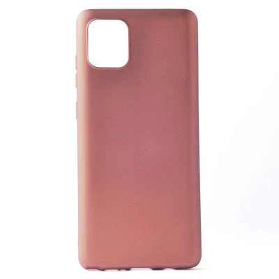 Moby Shop Samsung Galaxy A91 İle Uyumlu Kılıf Esnek Leger Silikon Kapak ürün görseli 1