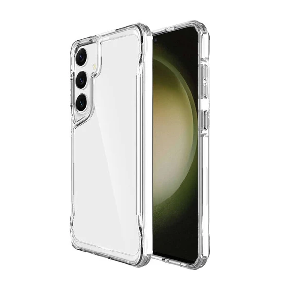 Moby Shop Samsung Galaxy S24 Plus Astra Premium Ultra Koruma Sağlayan Şeffaf Silikon Kapak ürün görseli 1
