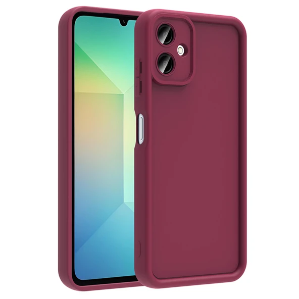 Moby Shop Samsung Galaxy A06 Kılıf Soft Toch Hissiyatlı Elastiq Silicone Premium Case Cover ürün görseli 1