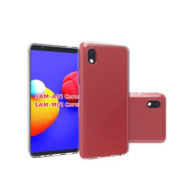 Moby Shop Samsung Galaxy A01 Core Kılıf Esnek ve Şeffaf Nuda Premium TPU Silikon Kapak ürün görseli 1