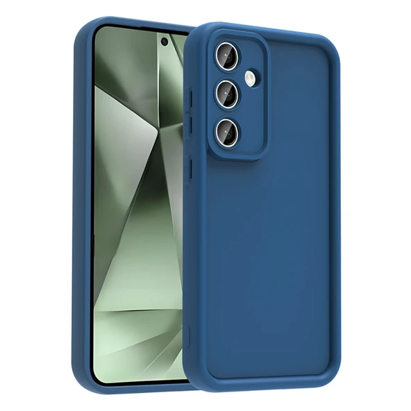 Moby Shop Samsung Galaxy S24 FE Kılıf Soft Toch Hissiyatlı Elastiq Silicone Premium Case Cover ürün görseli 1