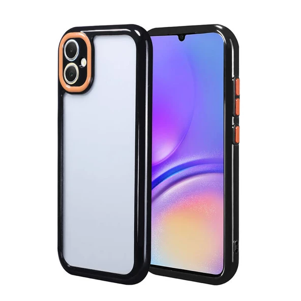 Moby Shop Samsung Galaxy A05 Kılıf Kamera Korumalı Renkli Kenar ve Çerçeve Tasarımlı Kromi Kapak ürün görseli 1