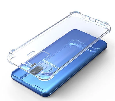Moby Shop Samsung Galaxy S9 Plus Kılıf Şeffaf Köşe Korumalı Jellix Premium Şık Silikon Kılıf ürün görseli 1