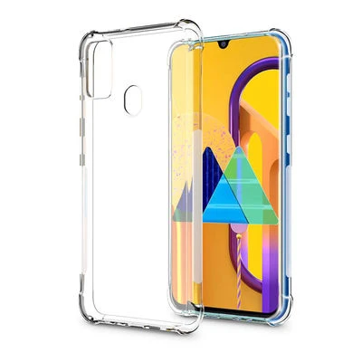 Royal Cover Samsung Galaxy M30S Uyumlu Şeffaf Sert ve Köşe Korumalı Silikon Kılıf RCV/Nitro ürün görseli 1