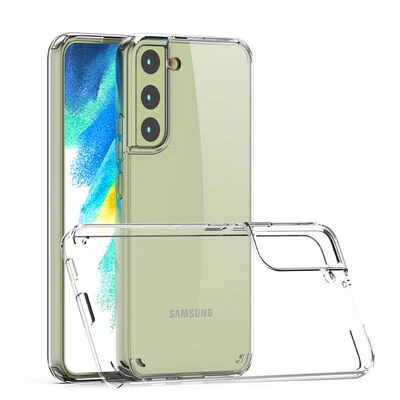 Moby Shop Samsung Galaxy S22 Kılıf Tam Koruma Sağlayan Ultra Sağlam Glazarm Premium Şeffaf Sert Silikon Kapak ürün görseli 1