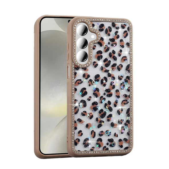 Moby Shop Samsung Galaxy A26 Kılıf Figürlü Kenarları Taşlı ve Simli Loco Premium Kapak ürün görseli 1