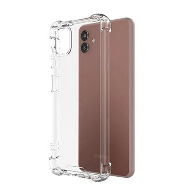Moby Shop Samsung Galaxy A04 Kılıf Şeffaf Köşe Korumalı Jellix Premium Şık Silikon Kılıf ürün görseli 1