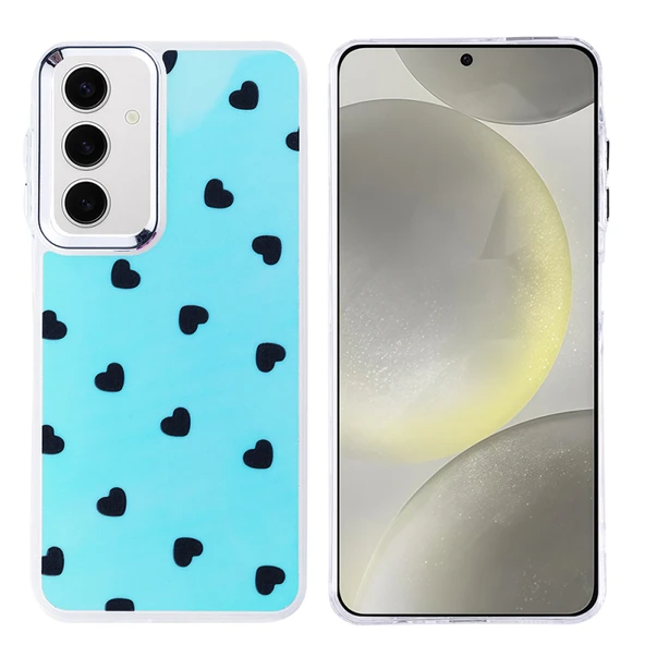 Moby Shop Samsung Galaxy S24 FE Kılıf Airbag özellikli ve Mini Figürlü Figuria Premium Silicone Case Cover ürün görseli 1