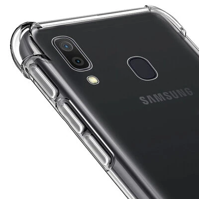 Moby Shop Samsung Galaxy A01 Kılıf Şeffaf Köşe Korumalı Jellix Premium Şık Silikon Kılıf ürün görseli 1