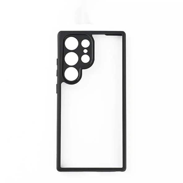 Moby Shop Samsung Galaxy S24 Ultra Kılıf PureView Şeffaf Silikon Kılıf – Tam Kamera Koruması ürün görseli 1