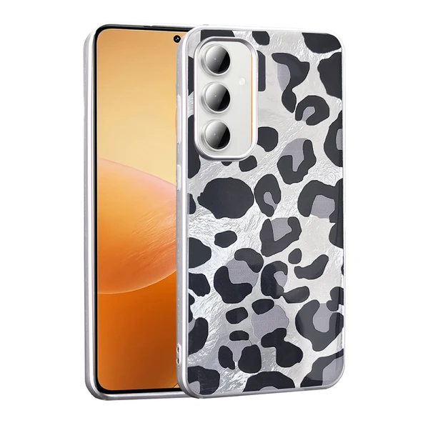 Moby Shop Samsung Galaxy A25 Kılıf Desen Detaylı Şık Leolüx Silicone Case Cover ürün görseli 1