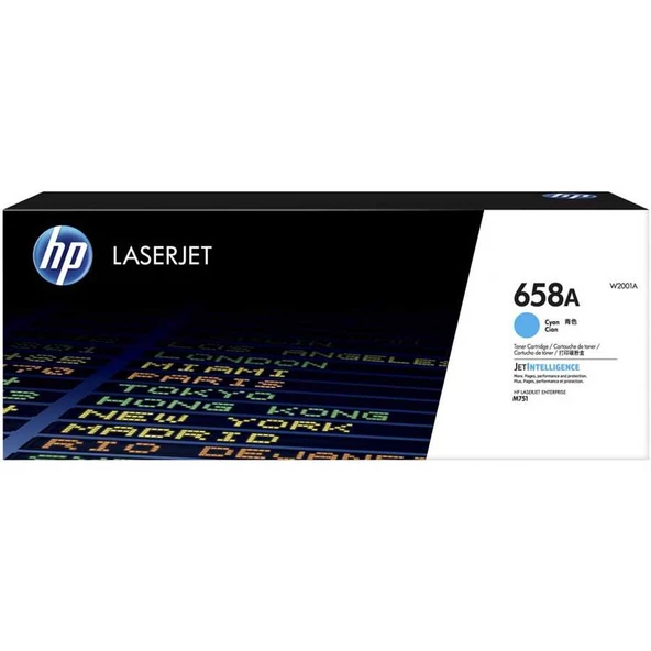 Hp 658A-W2001A Mavi Orijinal Toner ürün görseli 1