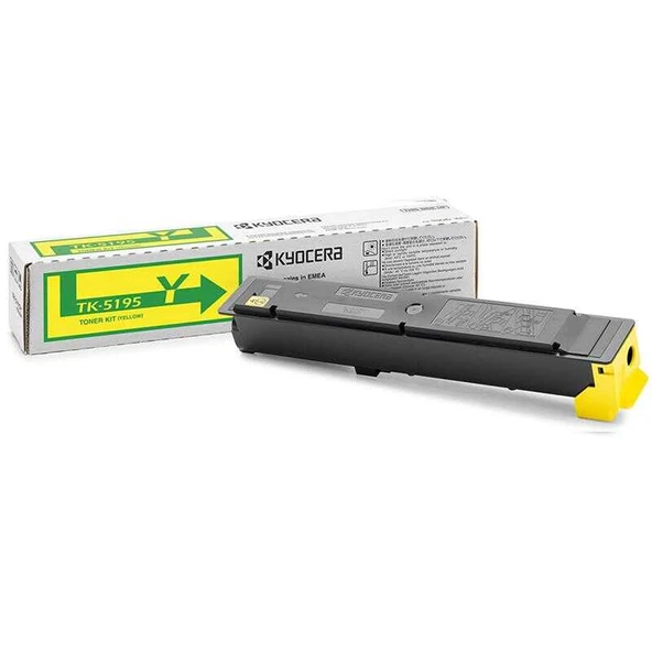 Kyocera TK-5195-1T02R4ANL0 Sarı Orijinal Toner ürün görseli 1