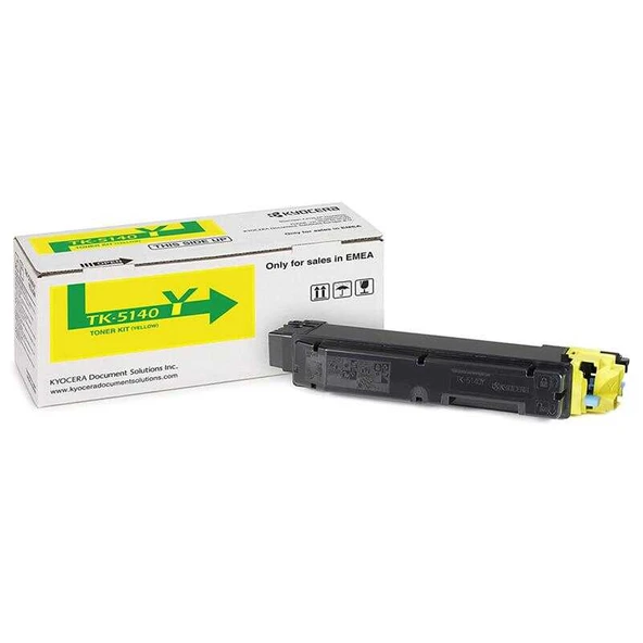 Kyocera TK-5140-1T02NRANL0 Sarı Orijinal Toner ürün görseli 1