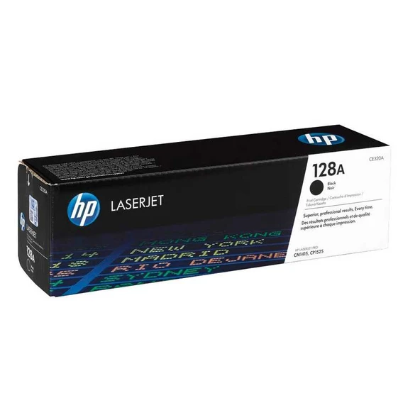 Hp 128A-CE320A Siyah Orijinal Toner ürün görseli 1