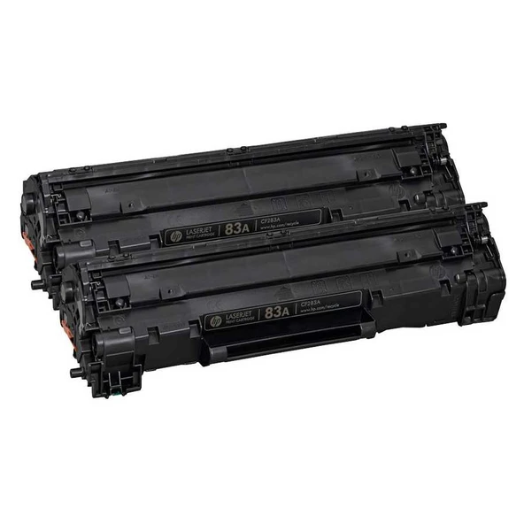 Hp 83A-CF283AF Orijinal Toner İkili Paket - Resim 2