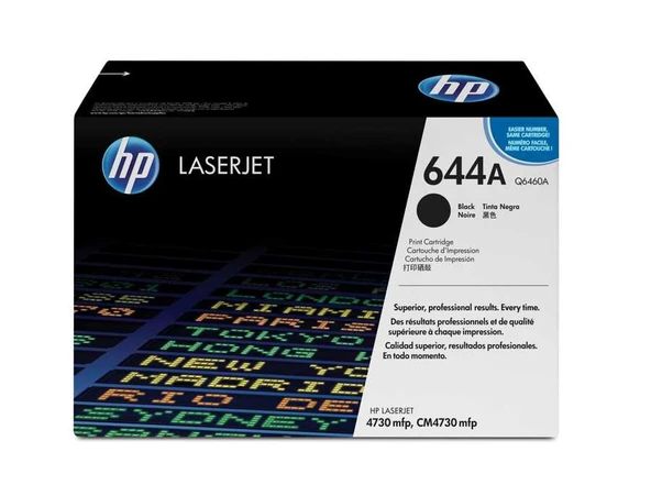 Hp 644A-Q6460A Siyah Orijinal Toner - Resim 2