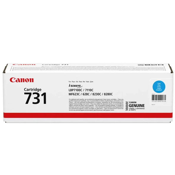 Canon CRG-731-6271B002 Mavi Orijinal Toner ürün görseli 1
