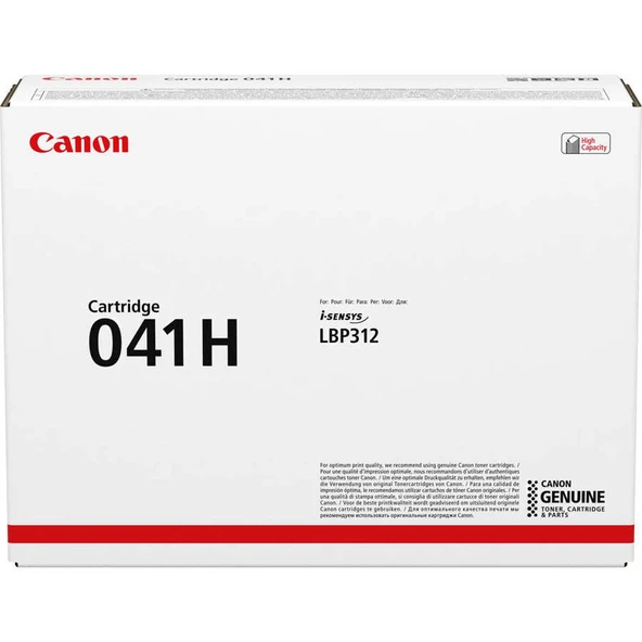 Canon CRG-041H-0453C002 Yüksek Kapasiteli Orijinal Toner ürün görseli 1