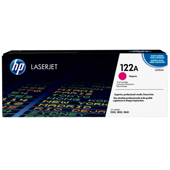 Hp 122A-Q3963A Kırmızı Orijinal Toner ürün görseli 1