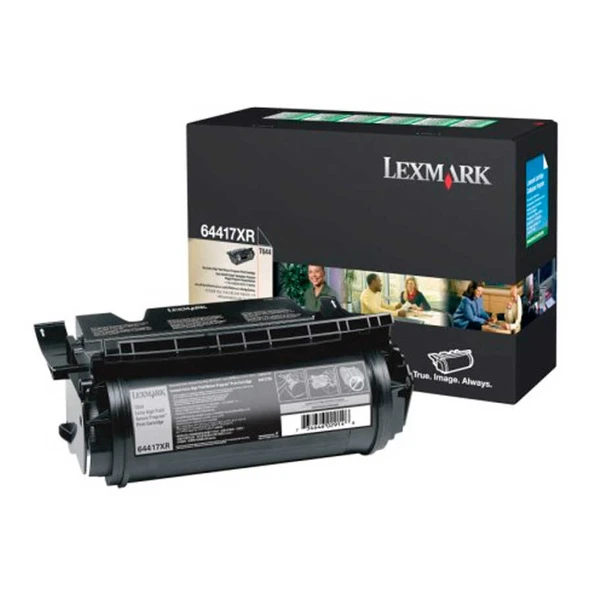 Lexmark 64417XR Siyah Yüksek Kapasiteli Orijinal Toner ürün görseli 1