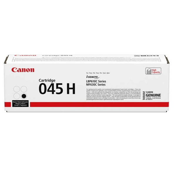 Canon CRG-045H-1246C002 Siyah Yüksek Kapasiteli Orijinal Toner ürün görseli 1