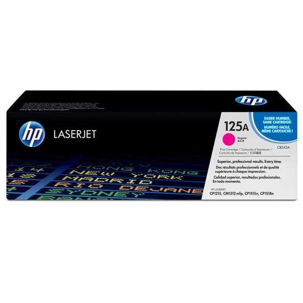 Hp 125A-CB543A Kırmızı Orijinal Toner ürün görseli 1