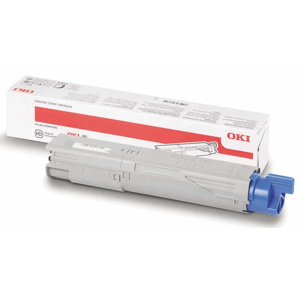 Oki C3300-43459347 Mavi Yüksek Kapasiteli Orijinal Toner ürün görseli 1