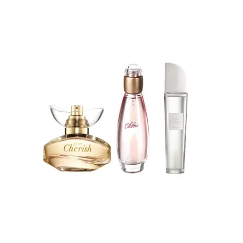 Avon Cherish 50 ml Kadın Edp+Avon Purblanca 50 ml Kadın Edt+Avon Celebre 50 ml Kadın Edt 3lü Set ürün görseli 1