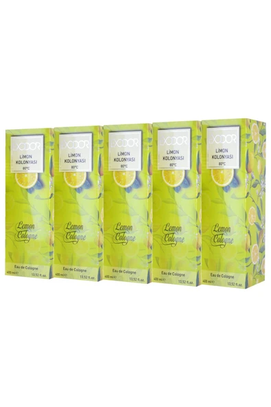 Klasik Limon Kolonyası 400 ml 5 Li ürün görseli 1