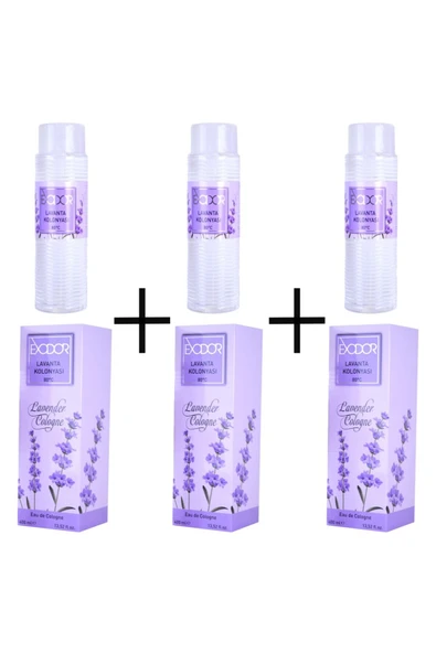 LAVANTA KOLONYA 400 ML 3 LÜ ürün görseli 1
