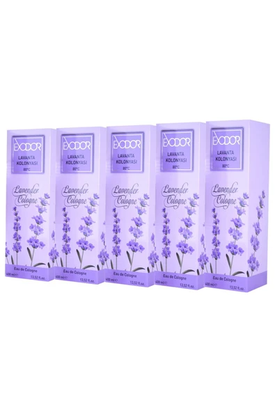 LAVANTA KOLONYA 400 ML 5 Lİ ürün görseli 1
