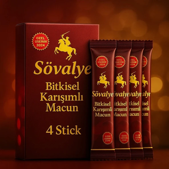Şövalye Bitkisel Karışımlı Stick Macun 4 stick ürün görseli 1