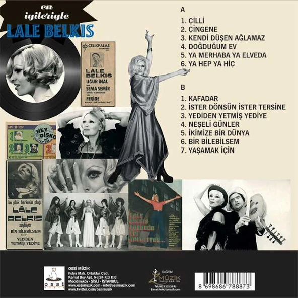 L ale Belkıs En İyileriyle - Plak - Resim 2