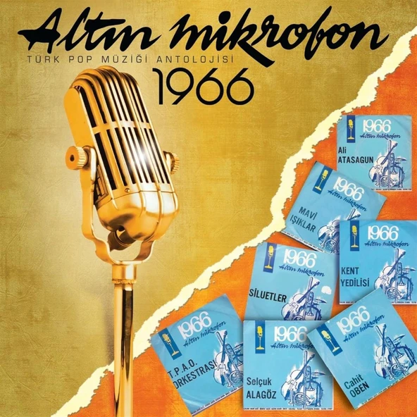 Altın Mikrofon 1966 Çeşitli Sanatçılar - Plak ürün görseli 1