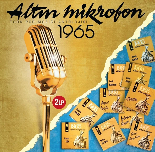 Altın Mikrofon 1965 Çeşitli Sanatçılar - 2 Plak ürün görseli 1