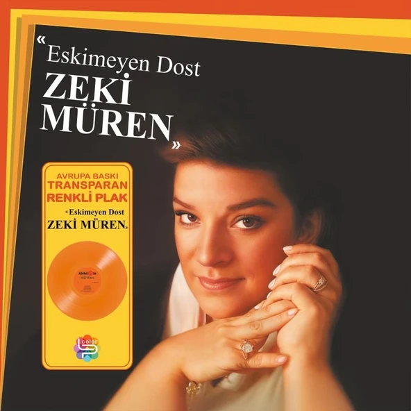 Zeki Müren Eskimeyen Dost - Renkli Plak ürün görseli 1