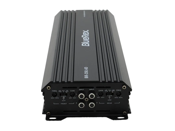 BLUEREX BR-350.4D-4X350W RMS-ÜST SEVİYE-KALİTELİ-PROFESYONEL CLASS D OTO ANFİSİ ürün görseli 1