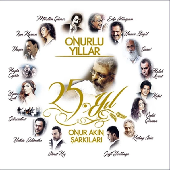 Onur Akın Şarkıları Onurlu Yıllar 25. Yıl - Plak ürün görseli 1
