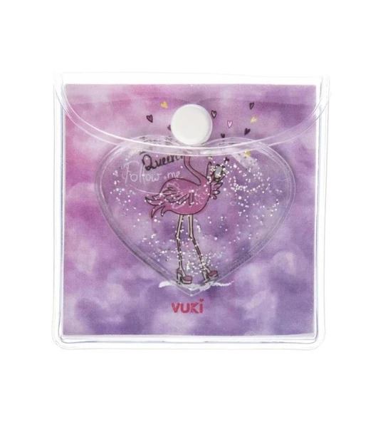 Vuki Küp Bloknot Simli Sulu 6,3x6,3 Cm Flamıng VK-0111-2 ürün görseli 1