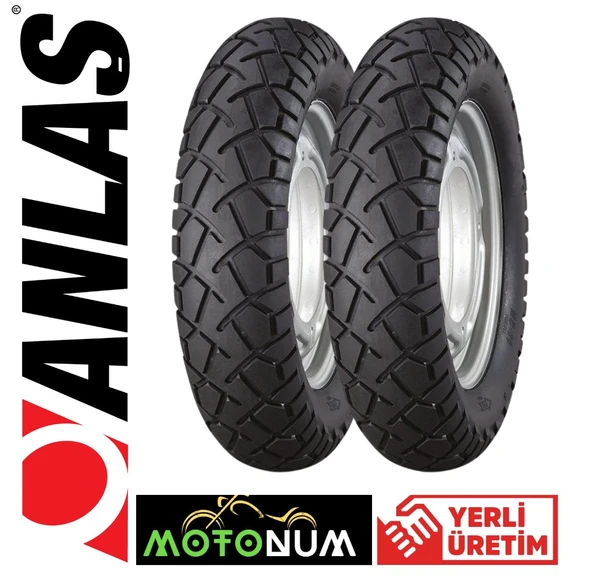 Motolux Vintage S Ön Arka Lastik Takım Anlas MB 80 2025 Üretim Yerli Üretim MN0180 ürün görseli 1