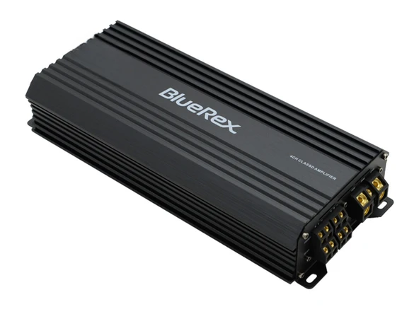 BLUEREX BR-150.4D-4X150W RMS-ÜST SEVİYE-KALİTELİ-PROFESYONEL CLASS D OTO ANFİSİ ürün görseli 1