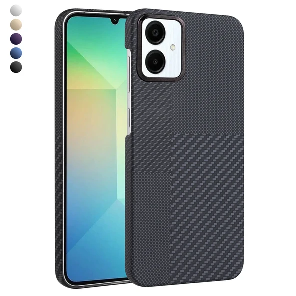 Samsung Galaxy A06 Kılıf Vega Magsafe Karbon Desen Kapak ürün görseli 1