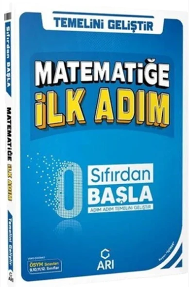 Arı Yayınları 0 Sıfırdan Başla Matematik Matematiğe İlk Adım ürün görseli 1