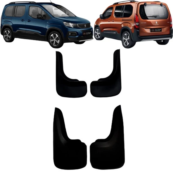 Peugeot Rifter 4lü Paçalık, Çamurluk, Tozluk PEU0BX020 ürün görseli 1